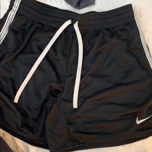 Nike Black and White women’s shorts